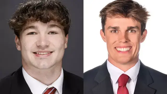 Peyton Higgins and Griffin Hanson