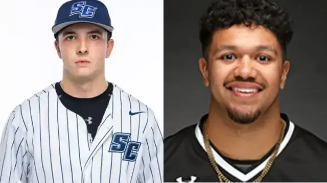 Which former North Pocono News area high school standouts will be in action on Sunday, April 13?