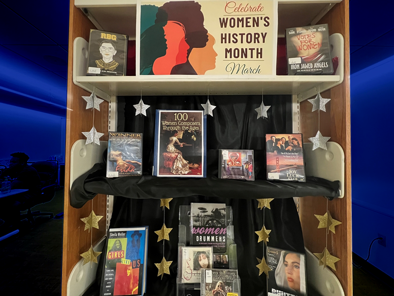 Celebrate Women’s History Month With the Mullins Library Multimedia Department
