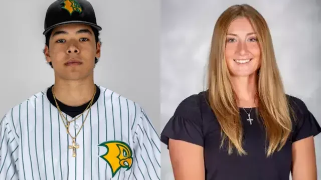 Which former Monmouth Times area high school standouts will be in action on Sunday, April 27?