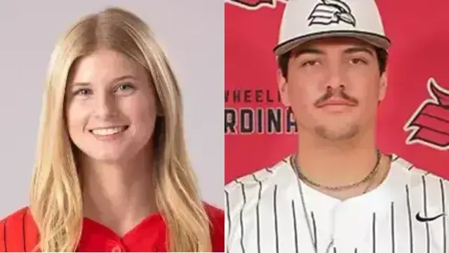 Which ex-high school athletes from Central Ohio area will compete in the week of Monday, April 6?