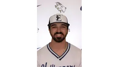 Former Kearney High School standout Dawson Stutz played on Thursday, May 15 in hopes of reaching the NCAA Division II Baseball Championship