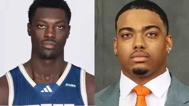 Hamed "Larry" Olayinka and Arlis Boardingham Hamed "Larry" Olayinka and Arlis Boardingham