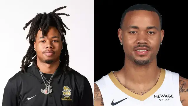 Bryce McGowens and Jason Slack