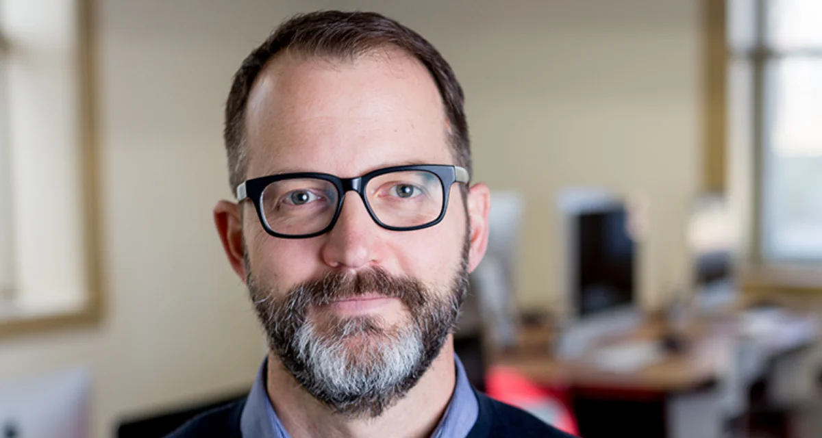 Jon Racek, program director of comprehensive design at the Eskenazi School and director of the ServeDesign Center