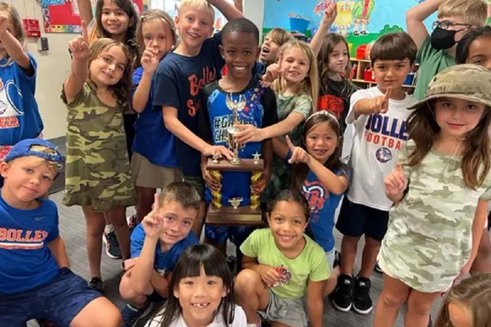 Congratulations Grade 1 Spelling Bee Winners!