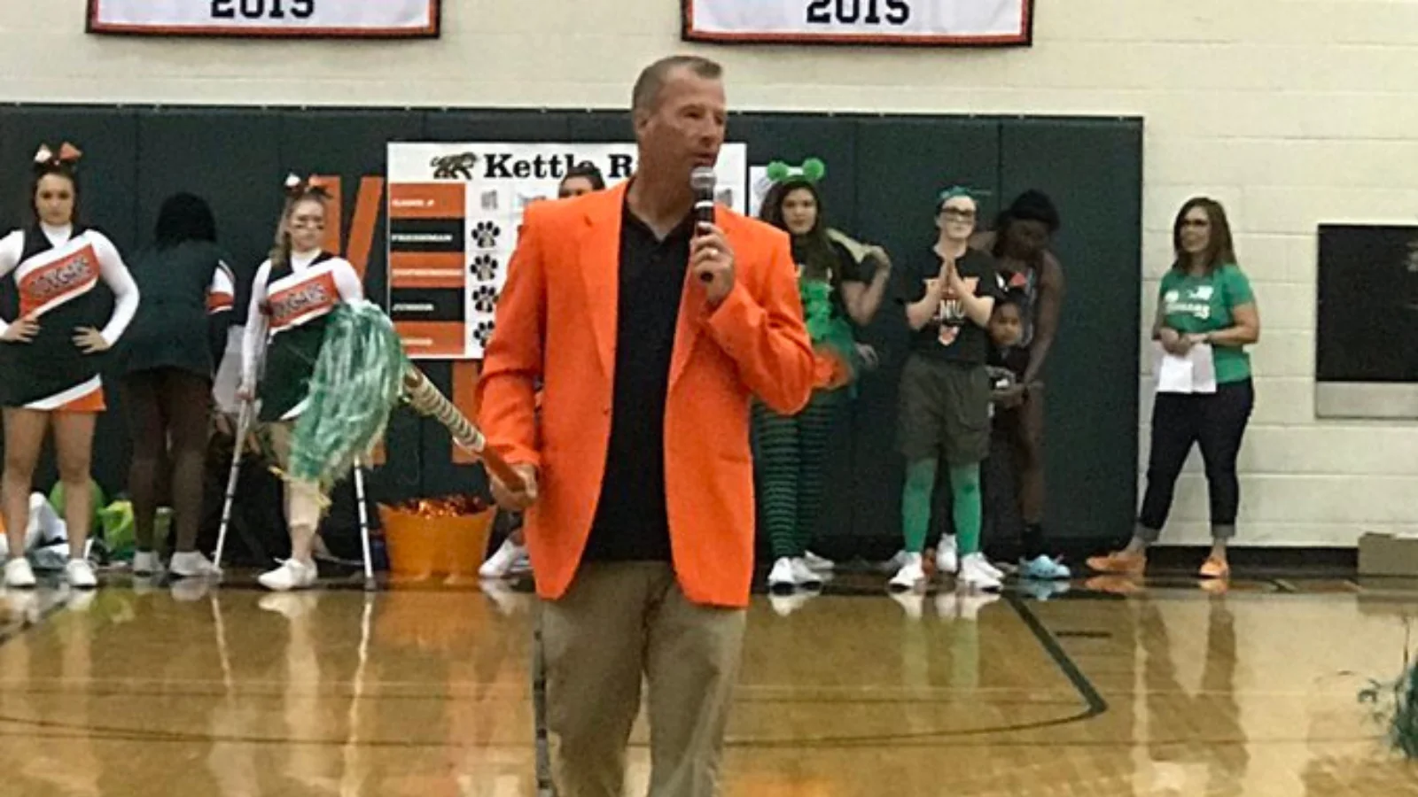 Paul Frye, activities director at Kettle Run High School - Kettle Run HS X