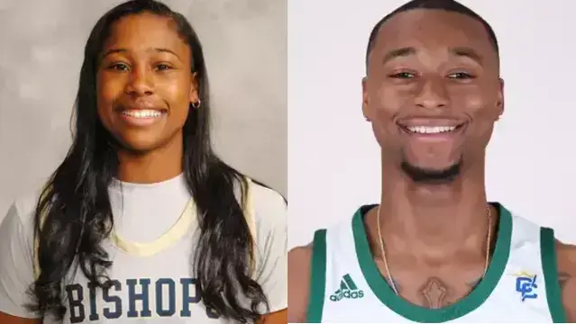 Which former NE Piedmont News area high school standouts will be in action on Saturday, Feb. 22?