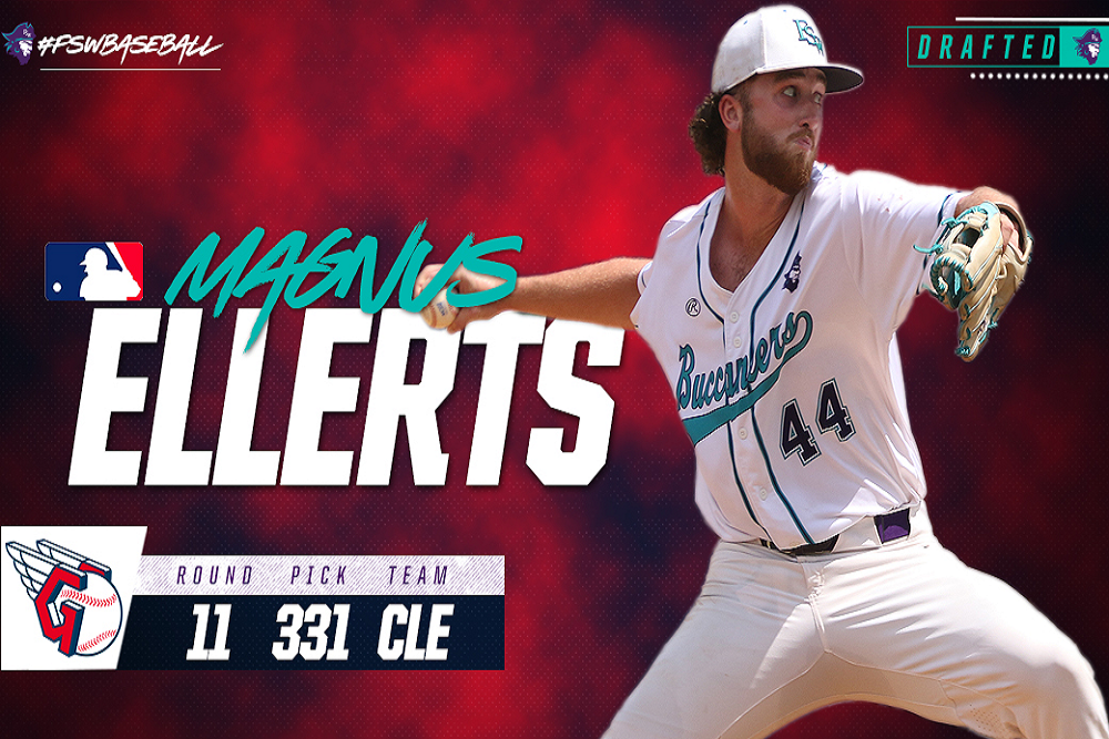 Bucs Ace Ellerts Drafted by Guardians