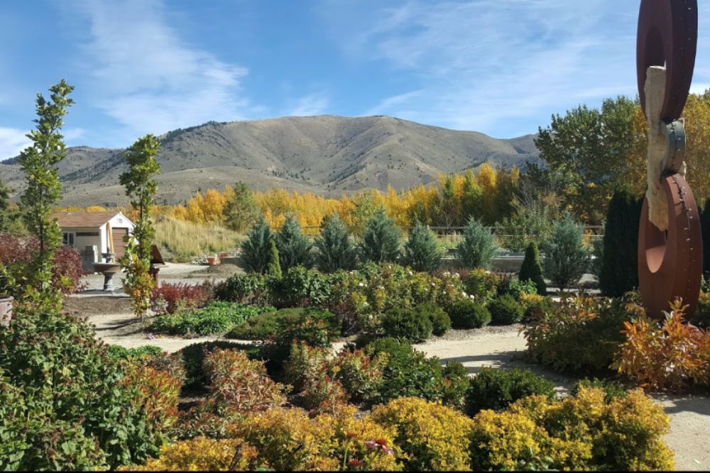 Sawtooth Botanical Garden on Dec 21