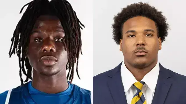 Vieux Sanneh and Nate Burrell