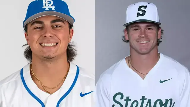 Who are the former high school athletes from East Volusia County area competing during the week of Monday, April 27?