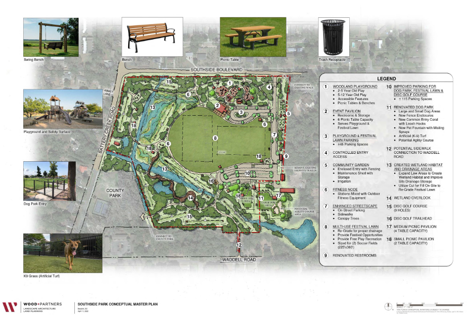 City Council discusses proposed master plan for Southside Park City Council discusses proposed master plan for Southside Park