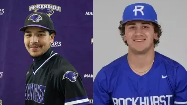 Which former Columbia News area high school standouts will be in action on Thursday, April 17?