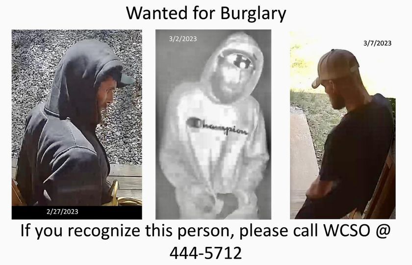 Wanted for Burglary