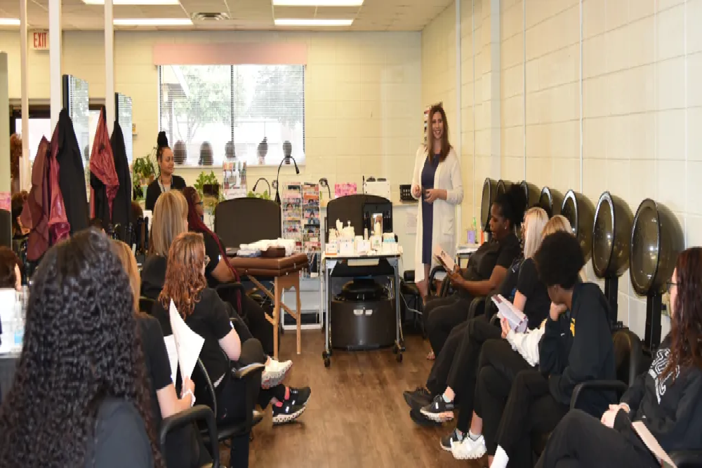 SGTC Graduate Returns To Speak To Cosmetology Students