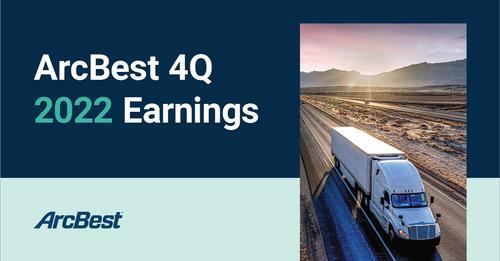 ArcBest Announces Fourth Quarter 2022 and Record-Setting Full Year 2022 Result ArcBest Announces Fourth Quarter 2022 and Record-Setting Full Year 2022 Result