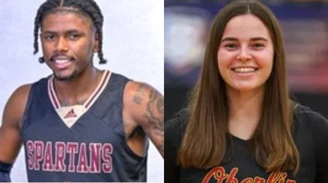 Which former South Franklin News area high school standouts will be in action in the week starting Monday, Feb. 17?