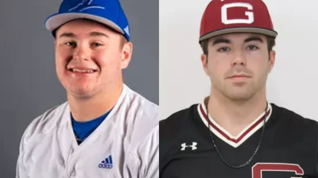 Which former North Guilford News area high school standouts will be in action on Friday, April 4?