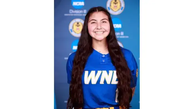 Christina Salinas, former Bastrop High School standout’s collegiate team plays on Friday, May 16 in the NCAA Division III Softball Championship