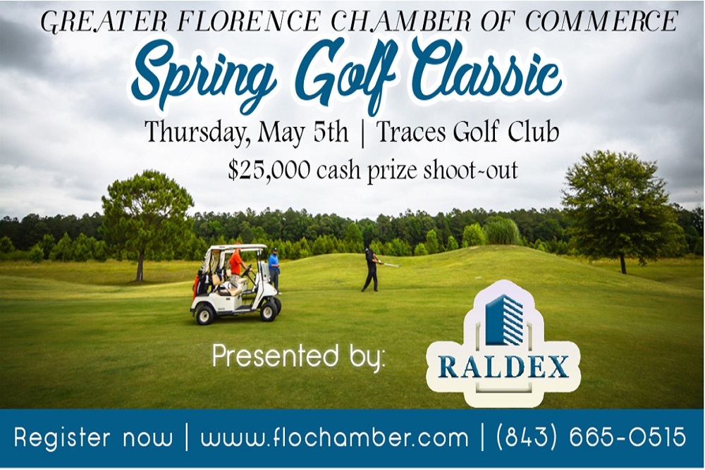 Greater Florence Chamber of Commerce: Chamber’s Spring Golf Classic Set For May 5