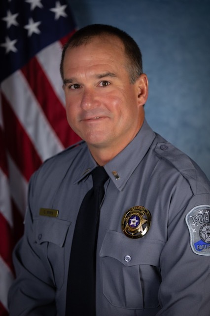 Bartlesville Police Department Spotlight Lieutenant Chris Mims