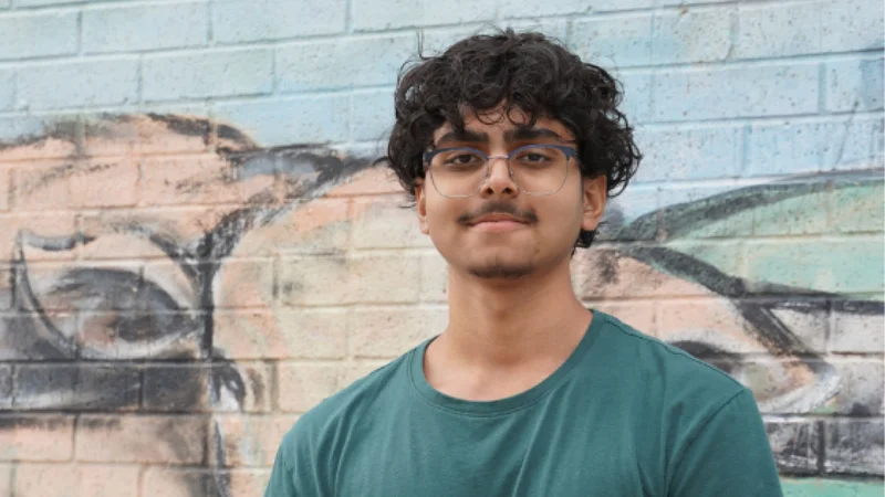 Manor New Tech High School senior Jaswanth Thanikanti Manor New Tech High School senior Jaswanth Thanikanti