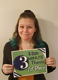 K-State doctoral student to represent university at regional Three Minute Thesis competition K-State doctoral student to represent university at regional Three Minute Thesis competition
