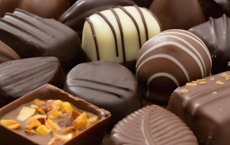 DHL celebrates 15 years of transporting chocolates to America.