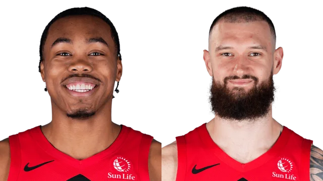 Scottie Barnes and Sandro Mamukelashvili - 