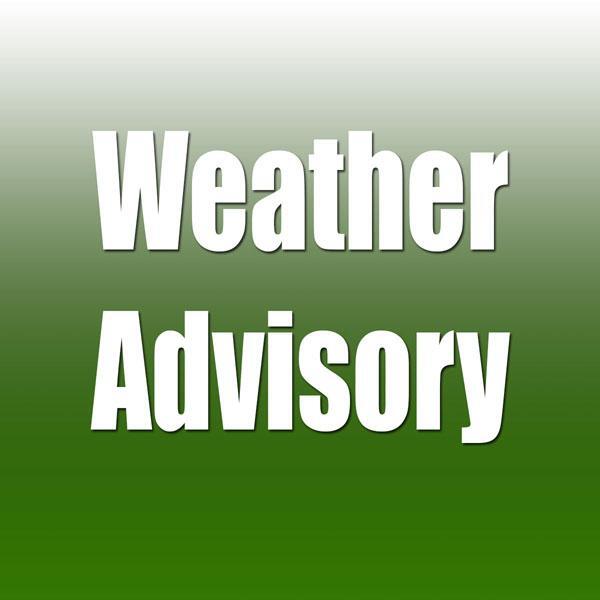 Weather Advisory Weather Advisory