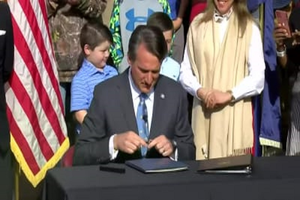 Governor Glenn Youngkin signed Senate Bill 739 into law