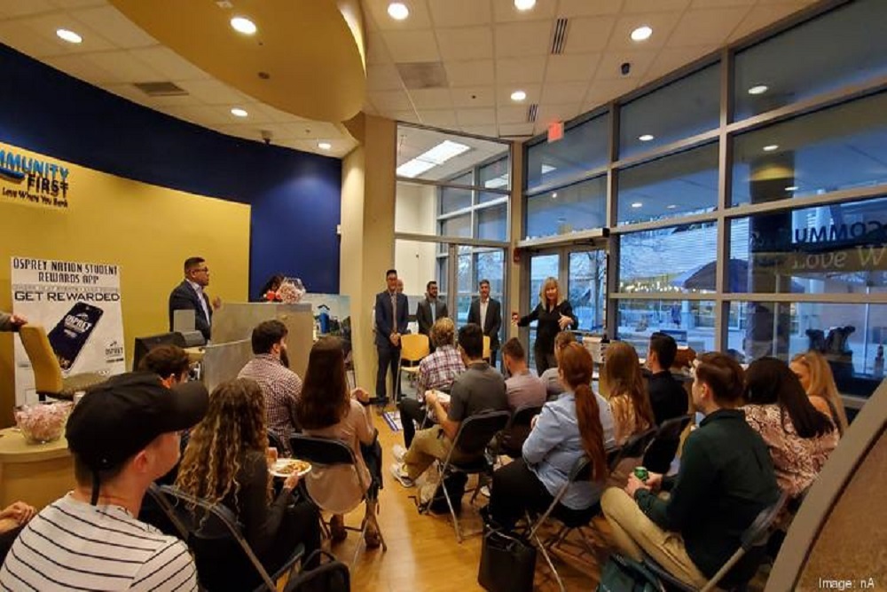 UNIVERSITY OF NORTH FLORIDA: Community First partners renews lease at UNF, engages students to recreate the branch
