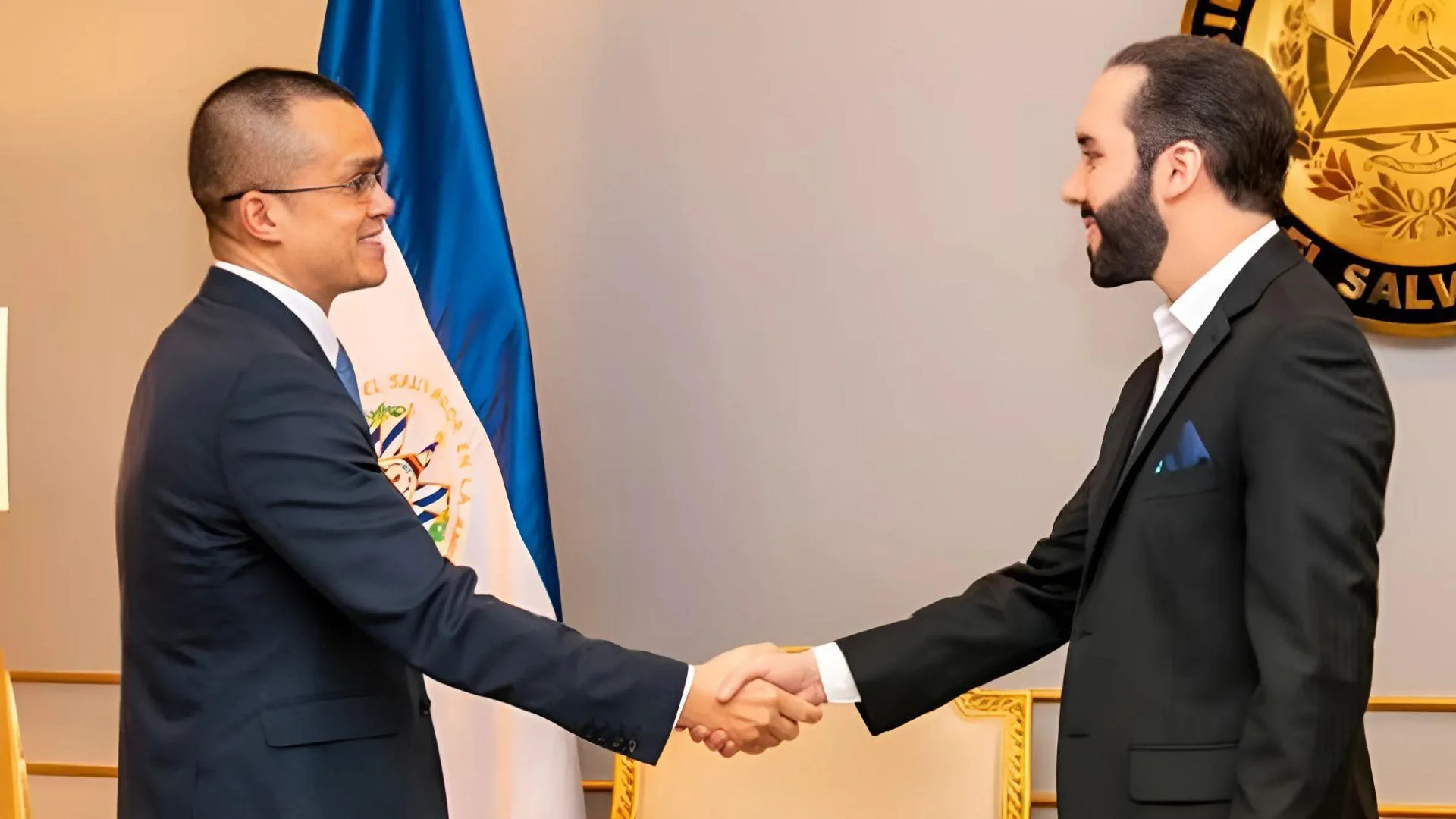 Changpeng Zhao (CZ), Founder of Binance with Nayib Bukele, President of El Salvador