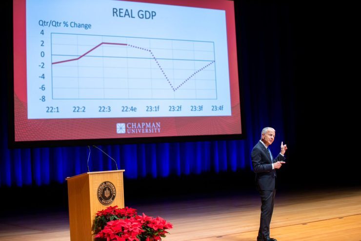 Doti Gives 45th Economic Forecast, Foresees Recession