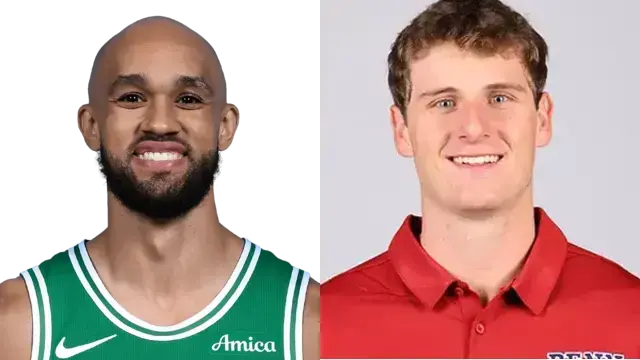 Derrick White and Alex Jordan Derrick White and Alex Jordan