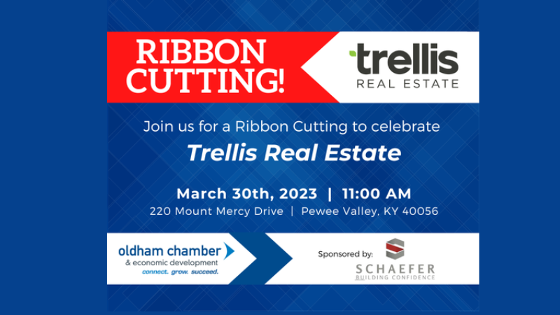 Ribbon Cutting for Trellis Real Estate