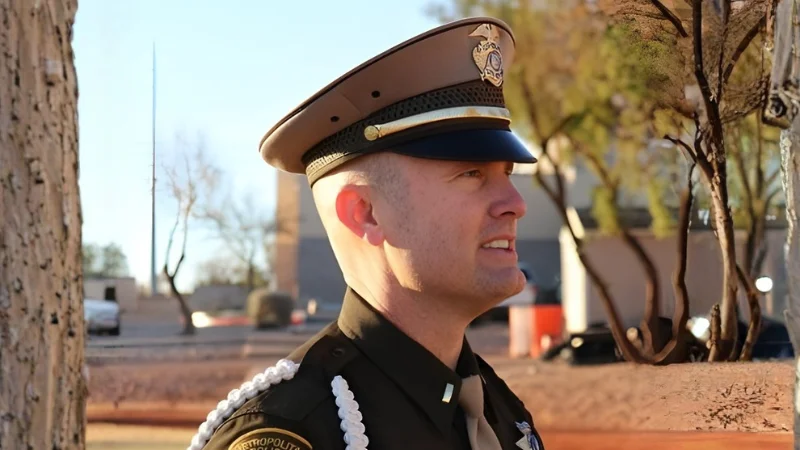 Lieutenant Joshua Stark of the Organizational Development Bureau at LVMPD Lieutenant Joshua Stark of the Organizational Development Bureau at LVMPD
