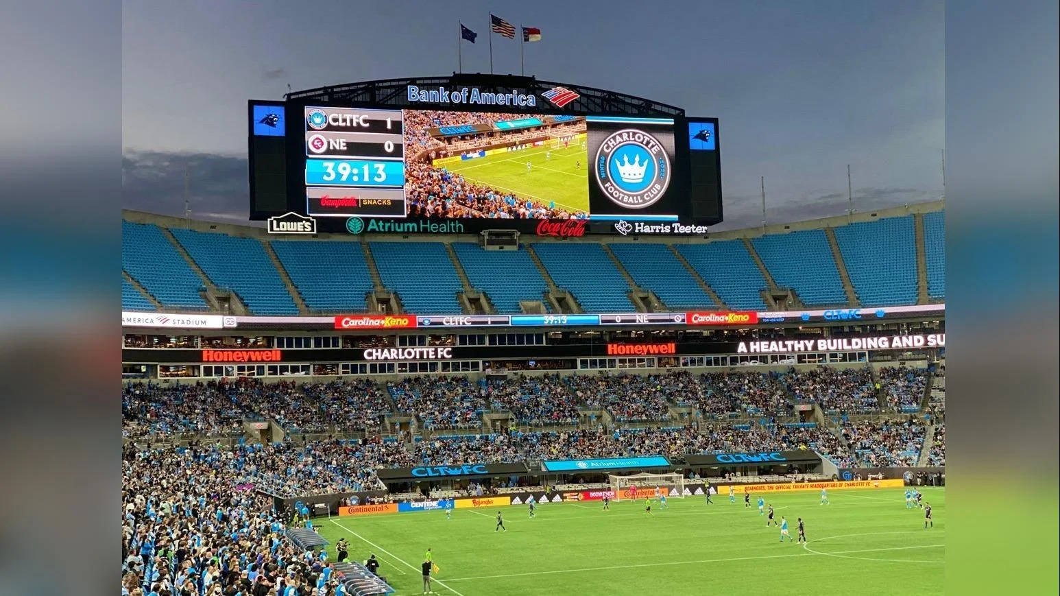 Charlotte FC reaches 100-point milestone at home in MLS