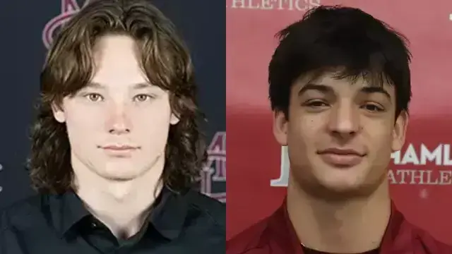 Nicky Maguire and Alex Augustine Nicky Maguire and Alex Augustine