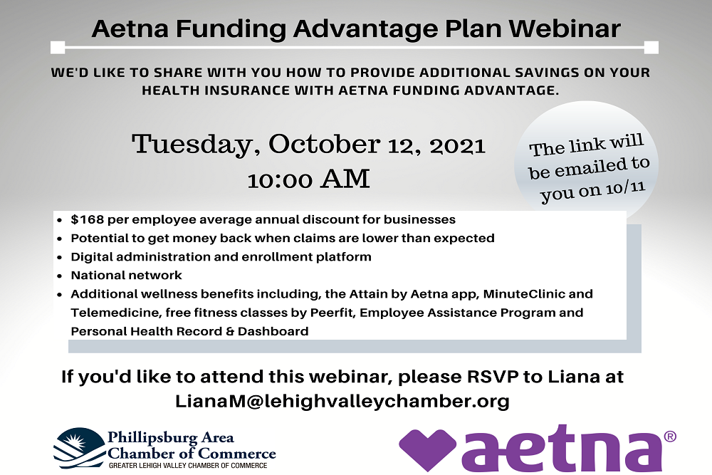 Free Webinar: Aetna Funding Advantage Plan on October 12 Free Webinar: Aetna Funding Advantage Plan on October 12
