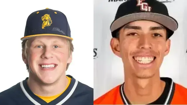 Which ex-high school athletes from East Oklahoma City area will compete in the week of Monday, April 13?