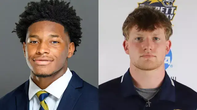 Mykell Harvey and Tyler Poff