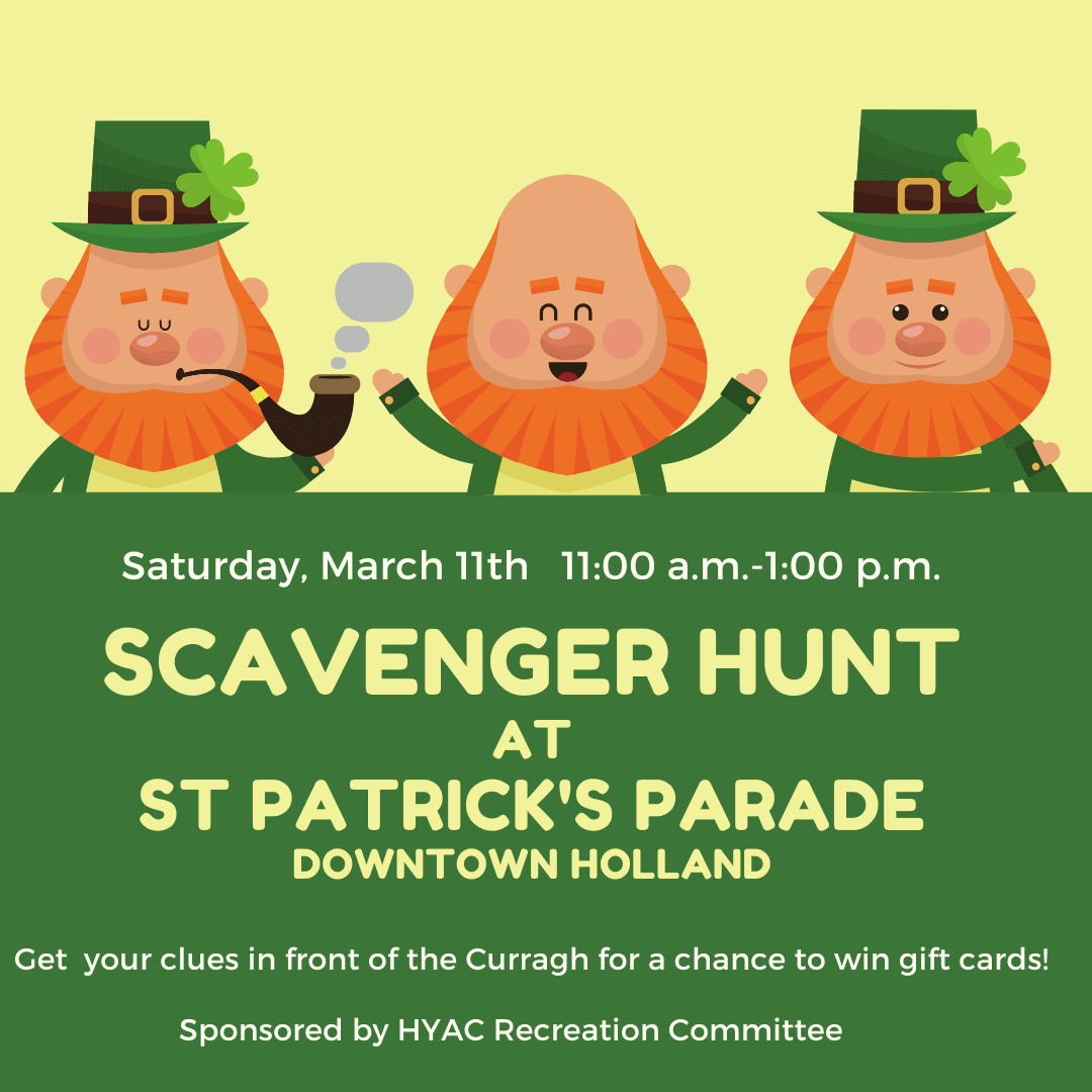 Scavenger Hunt at St Patrick’s Parade