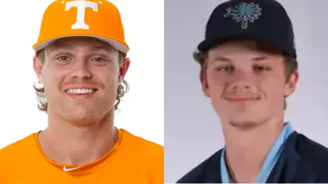 Which former Johnson City Times area high school standouts will be in action on Sunday, April 20?