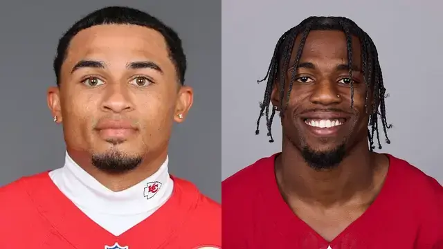 Trent McDuffie and Jalen Thompson