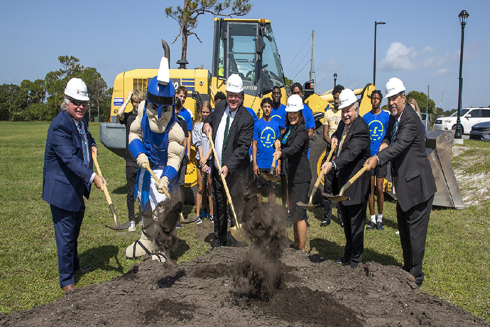 EFSC Breaks Ground on Second Student Residence Hall
