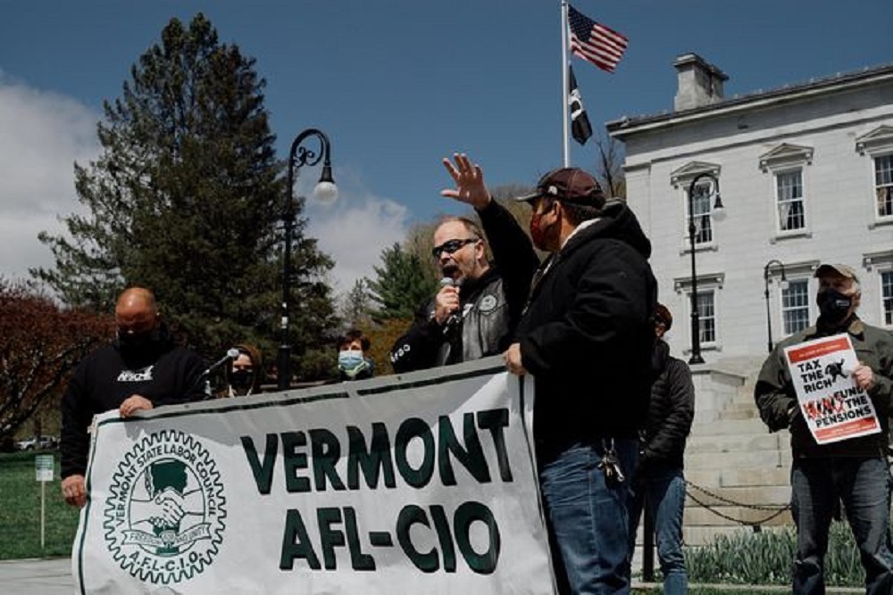 General strike to defend our democracy – no to fascism – VERMONT AFL-CIO proposed resolution to National AFL-CIO