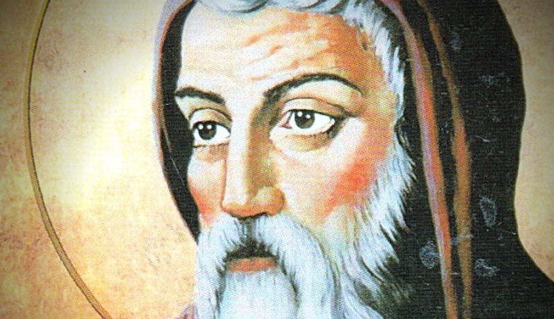 An artist's depiction of St. Athanasius.
