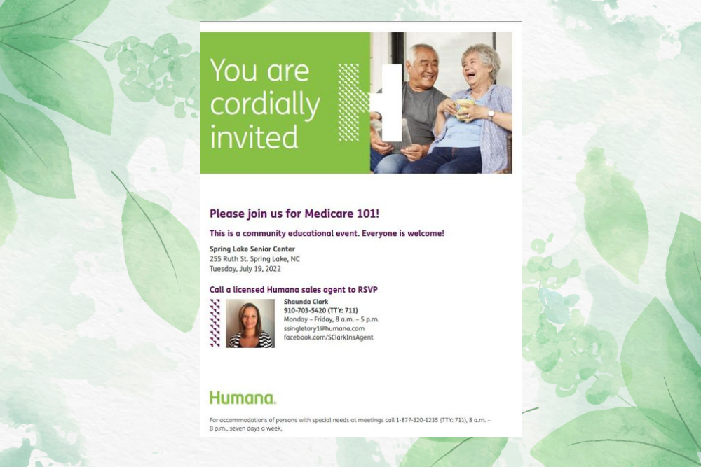 TOWN OF SPRING LAKE: Free Medicare 101 Presentation on July 19th TOWN OF SPRING LAKE: Free Medicare 101 Presentation on July 19th